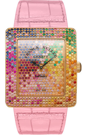 Franck Muller Replica Infinity 4 Saisons Square 3740 QZ 4 SAI D CD Pink watch